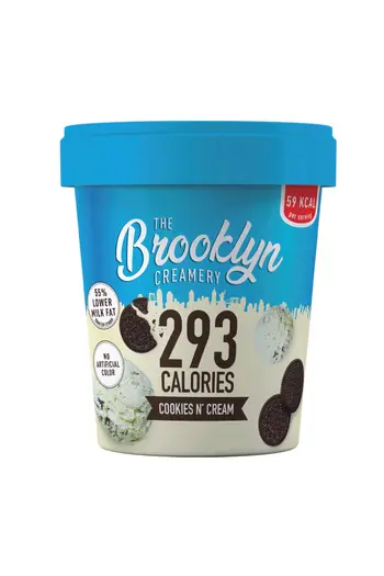 The Brooklyn Creamery Cookies n Cream Ice Cream, 450ml