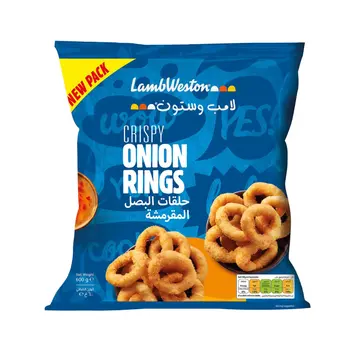 Lambweston Crispy Onion Rings 600g