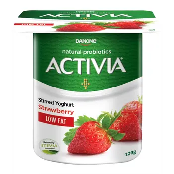 أكتيفيا زبادي فراولة لايت 120جرام