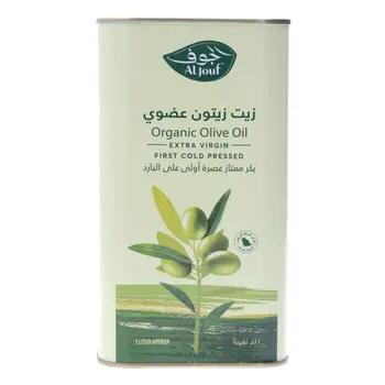 الجوف زيت زيتون عضوي 1لتر