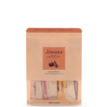 جمارة تمر بالشوكلاتة محشي 3 انواع مختلفة 180جرام