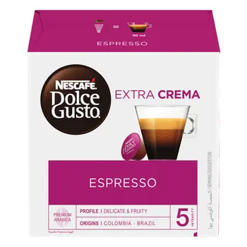 Nestle Dolce Gusto Espresso Creamy Capsules 17g
