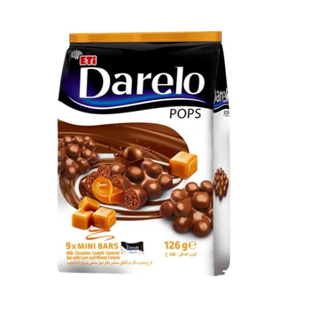 داريلو بويس أكياس قطع كراميل مغطاة بالشوكولا 126جرام