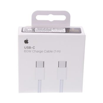 أبل كابل شاحن تايب سي الى تايب سي أبيض 1قطعه