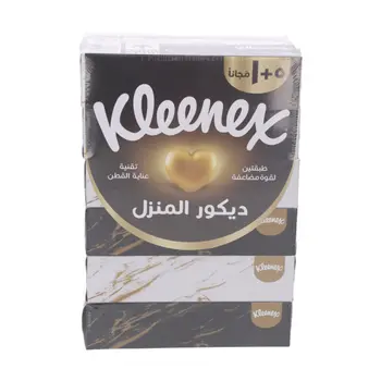 Kleenex Home Décor 2-Ply Facial Tissue 6x70 Sheets
