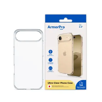 امور برو غطاء حماية شفاف لهاتف ايفون 17 اير 1قطعة