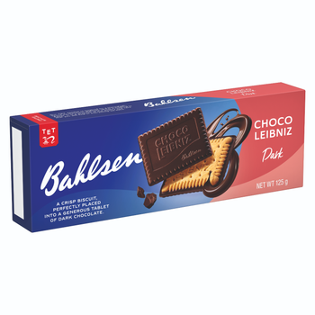 Bahlsen Choco Leibniz Dark Biscuits 125g