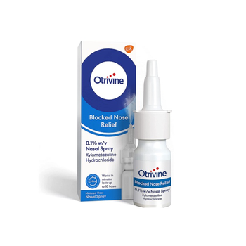 Otrivin Nasal Spray 0.1% Xylometazoline 10ml