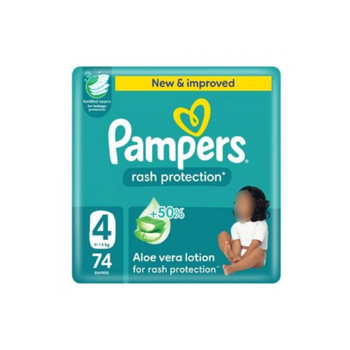 Pampers Baby-Dry Diapers Size 4 76 Pieces
