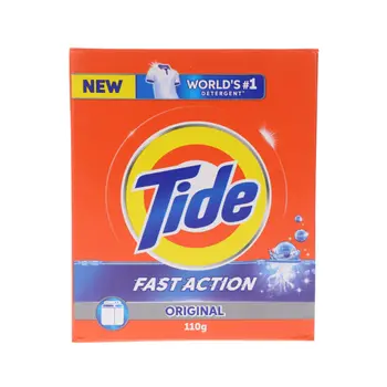 تايد مسحوق الغسيل بالرائحة الأصلية للغسالات نصف الأوتوماتيكية  110 جرام