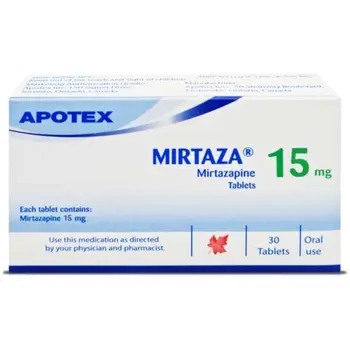 Apotex Mirtaza Mirtazapine Tablets 15mg 30Tablets