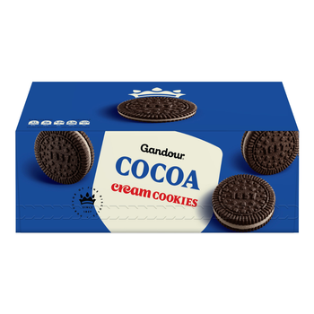 Gandour Cocoa Cream Cookies 12x38g