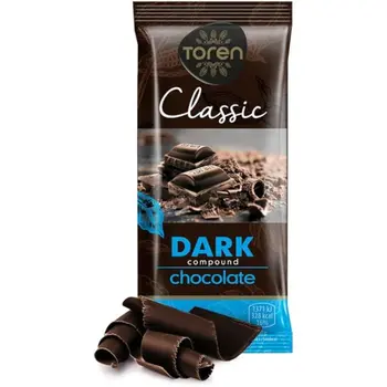 تورن لوح شوكولاتة كلاسيكية داكنة 50جرام