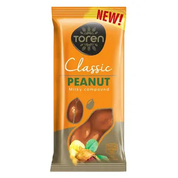 تورن لوح شوكولاتة كلاسيكية مع الفول السوداني 50جرام