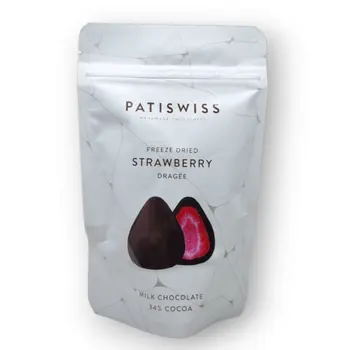 Patiswiss Luxury Milk Chocolate Strawberry 80g