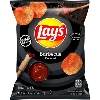 Lays Frito-Lay Lays Bbq Potato Chips 42.5g