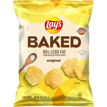 Lays Frito-Lay Lays Baked Potato Crisps 170.1g