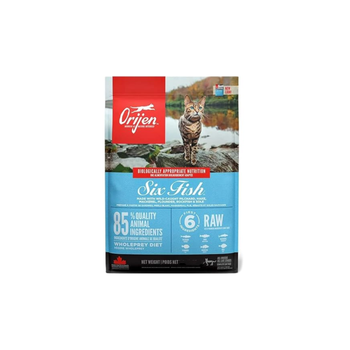 Origin Six Fish Dry Food for Adult Cats 6 Types of Fish 1.8Kg