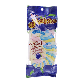 مارشيميلو قطع مبرومة محشوة بالتوت 120جرام