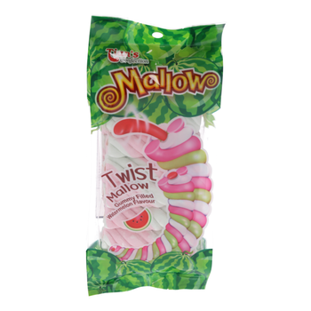 مارشيميلو قطع مبرومة محشوة بالبطيخ 120جرام