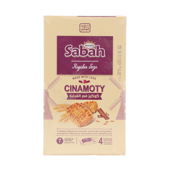Jannaty Sabah Cinamoty Cookies 12x36g