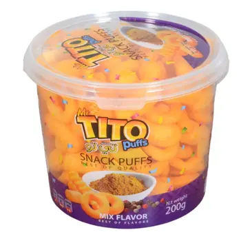 Mr.Tito Mix Flavor Corn Puffs 200g