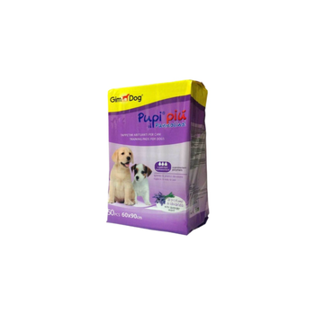 Gim Dog pads scented puppies and dogs lavender scent 50 pieces 60x90cm 1Piece