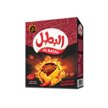 البطل بطاطس حار وشرار 12×23جرام