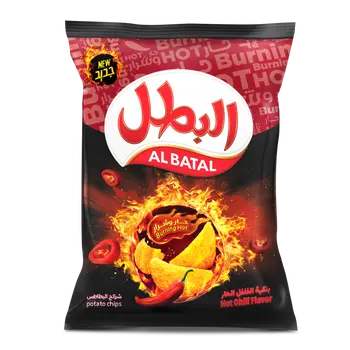 البطل بطاطس حار وشرار   110جرام