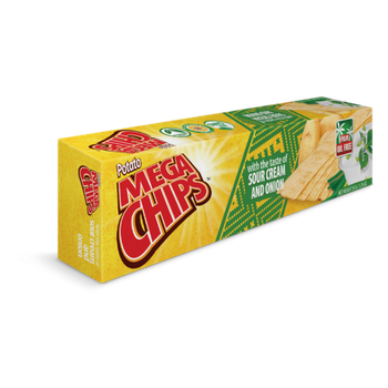 ميجا شيبس ساور كريم وبصل 50جرام