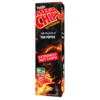 ميجا شيبس إكستريم فلفل تايلندي 100جرام