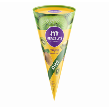 Mercely'S Kiwi Cone Ice Cream 120ml