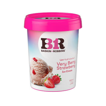 Baskin Robbins Very Berry Strawberry Ice Cream 500ml