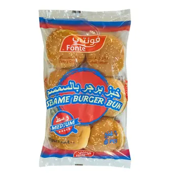 فونتي خبز برجرامر بالسمسم 6قطع