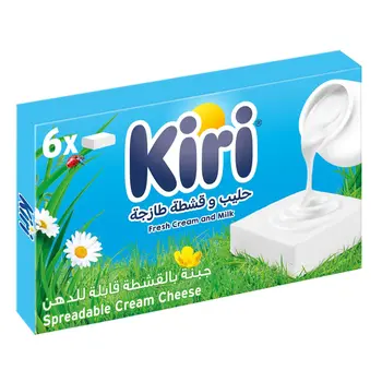Kiri Spreadable Cream Cheese 6x100g