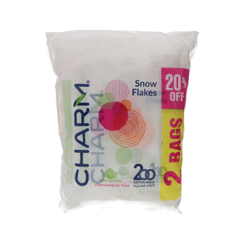 Sanita Charm Cotton Balls 200 Pieces
