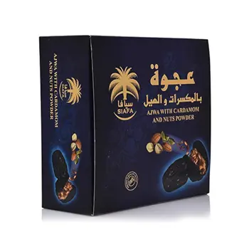 سيافا تمر عجوة مع مسحوق المكسرات والهيل 660جرام