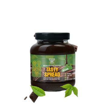 هلثي اند تيستي شوكولاتة نباتية صحية قابلة للدهن 375جرام