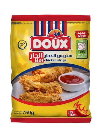 دو شرائح دجاج حار 750جرام