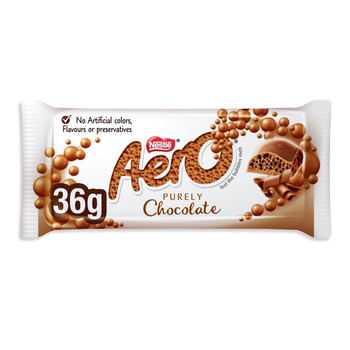 Nestle Aero Milk Chocolate Sharing Bar 90g