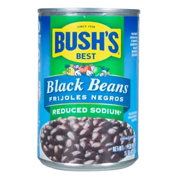 بوش فاصوليا سوداء قليلة صوديوم 425جرام