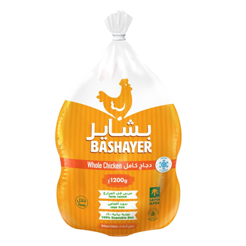Albashayer Frozen Whole Chicken 10×1.2Kg