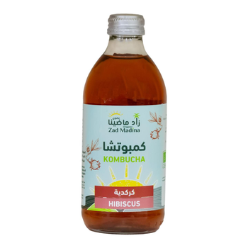 Zad Madina Organic Hibiscus Kombucha 330Ml