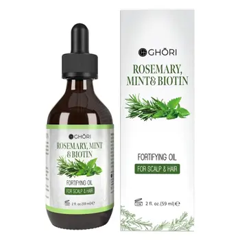 Ghori Rosemary Mint & Biotin Fortifying Oil 59Ml