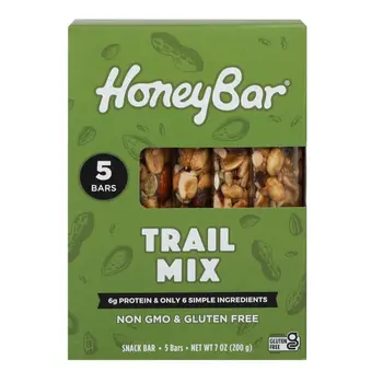 هوني بار لوح بالمكسرات المشكبة 5حبات 200جرام