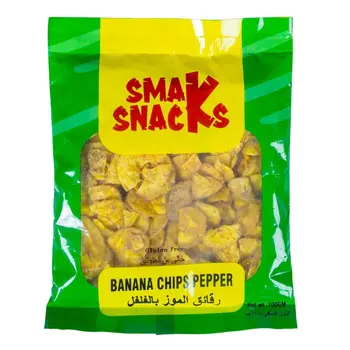 Smak Snacks Banana Chips Pepper 100g