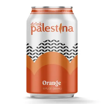 درينك فلسطينا صودا برتقال علبة 355مل