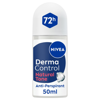 Nivea Derma Control Natural Tone 72H Anti-Perspirant Roll-On For Women 50Ml