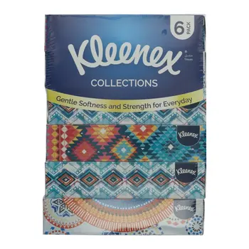 Kleenex Facial Tissue Collections 2Ply 6Pieces