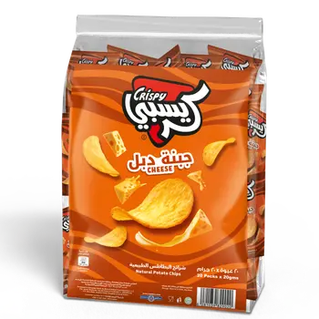 كريسبي شيبس جبنة ‎‎20×20جرام